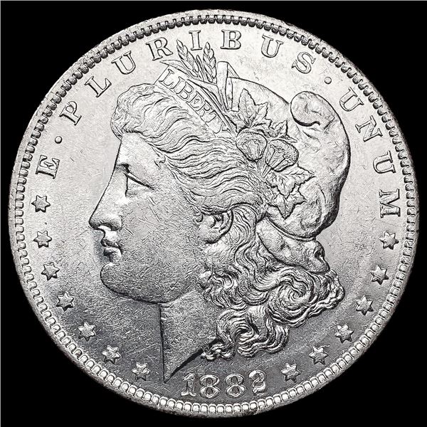 1882-O/S Morgan Silver Dollar CLOSELY UNCIRCULATED