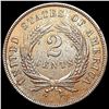 Image 2 : 1867 RED Two Cent Piece CHOICE BU
