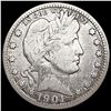 Image 1 : 1901-O Barber Quarter NICELY CIRCULATED