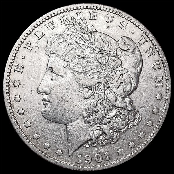 1901-S Morgan Silver Dollar CLOSELY UNCIRCULATED