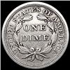 Image 2 : 1853 Arws Seated Liberty Dime CLOSELY UNCIRCULATED