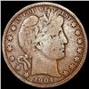 Image 1 : 1904-O Barber Half Dollar NICELY CIRCULATED