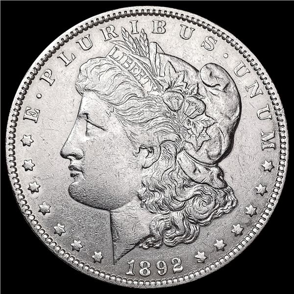 1892 Morgan Silver Dollar CLOSELY UNCIRCULATED