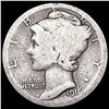 Image 1 : 1916-D Mercury Dime NICELY CIRCULATED