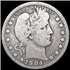 Image 1 : 1904-O Barber Quarter NICELY CIRCULATED