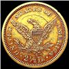 Image 2 : 1879-S $2.50 Gold Quarter Eagle CLOSELY UNCIRCULAT