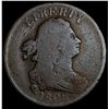 Image 1 : 1808 Draped Bust Half Cent NICELY CIRCULATED