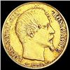 Image 1 : 1852-A France .1867oz Gold 20 Francs CLOSELY UNCIR