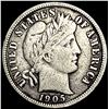Image 1 : 1905-O Barber Dime NICELY CIRCULATED