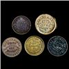 Image 2 : [5] Civil War Tokens HIGH GRADE