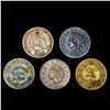 Image 1 : [5] Civil War Tokens HIGH GRADE