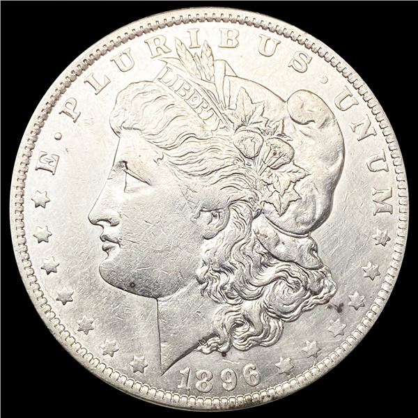 1896-O Morgan Silver Dollar NEARLY UNCIRCULATED