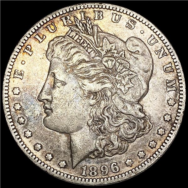 1896-S Morgan Silver Dollar ABOUT UNCIRCULATED