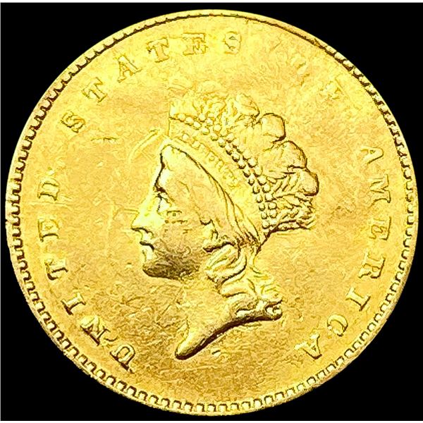 1855 Rare Gold Dollar LIGHTLY CIRCULATED