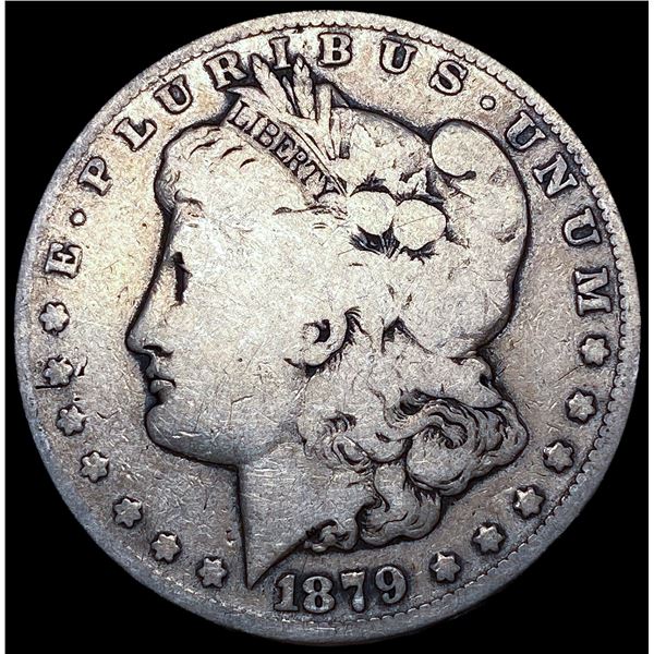 1879-S 7TF Rev 78 Morgan Silver Dollar NICELY CIRC