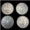 Image 2 : [4] Morgan Silver Dollars [1887-S, 1889-O, 1890-S,