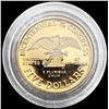 Image 2 : 1989-W US Commem .25oz Gold $5 GEM PROOF