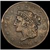 Image 1 : 1836 Coronet Head Large Cent NICELY CIRCULATED