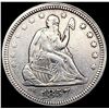 Image 1 : 1857 Seated Liberty Quarter CLOSELY UNCIRCULATED