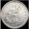 Image 1 : 1857 Seated Liberty Quarter CLOSELY UNCIRCULATED