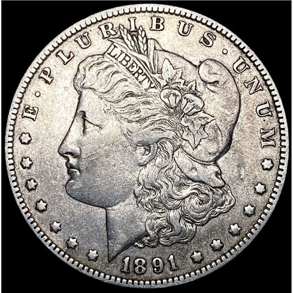 1891-O Morgan Silver Dollar CLOSELY UNCIRCULATED
