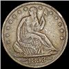 Image 1 : 1853 Arws & Rays Seated Liberty Half Dollar CLOSEL