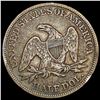 Image 2 : 1853 Arws & Rays Seated Liberty Half Dollar CLOSEL