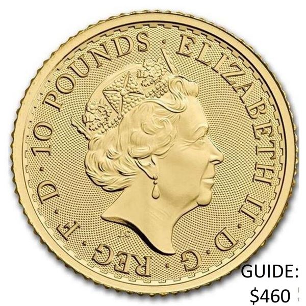 2023 1/10 oz Gold Queen Britannia