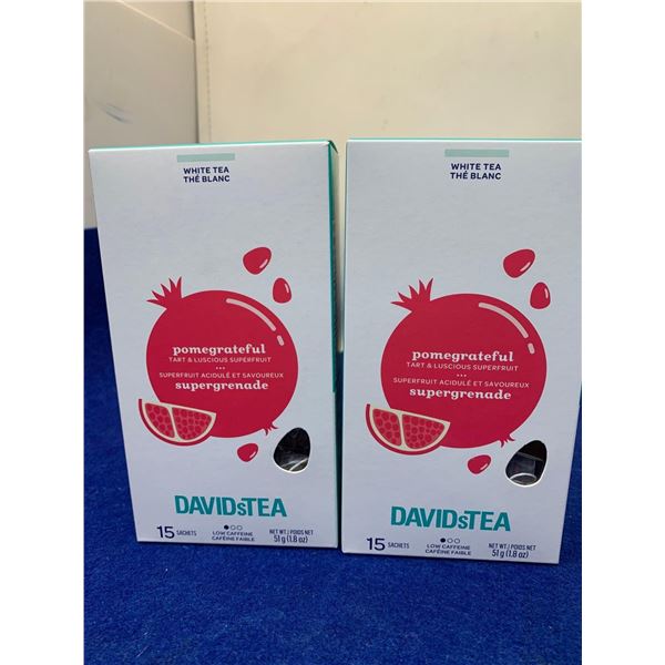 David's Tea Pomegrateful Tea Sachets (2 x 15)