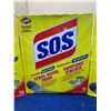 Image 2 : SOS Reusable Soap Filled Steel Wool Pads (3 x 10)