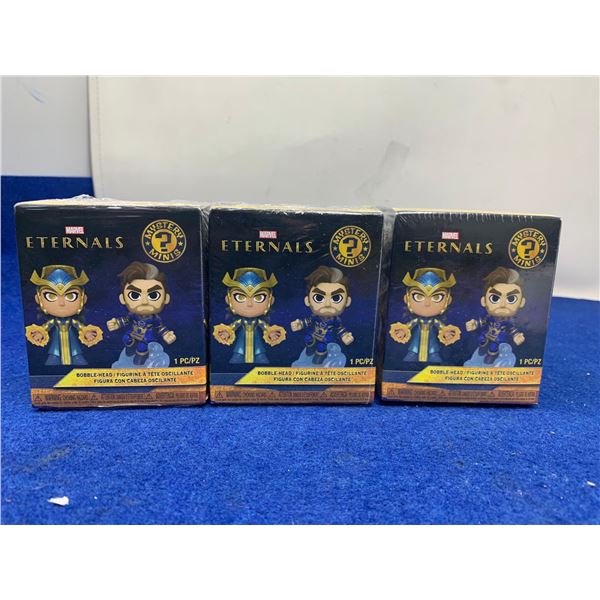 Marvel Eternals Mystery Minis Bobble-Head Figures (3ct)