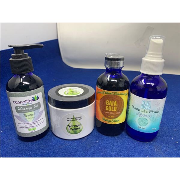 Lot of Massage Oils and Skin Tonics