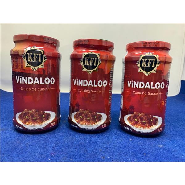 KFI Vindaloo Cooking Sauce (3 x 395ml)