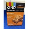 Image 1 : Kind Breakfast Peanut Butter Bars (4 x 50g)