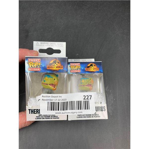Funko Pop Pocket Keychain Jurassic Park (2ct)