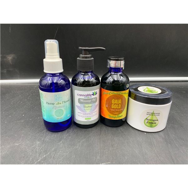 Lot of Hemp Derived Massage Products