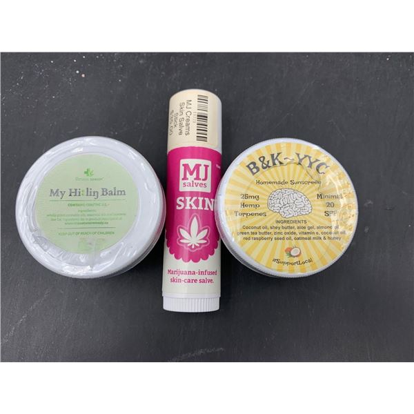 Cannabis Healing Balm, Salve and Suscreen