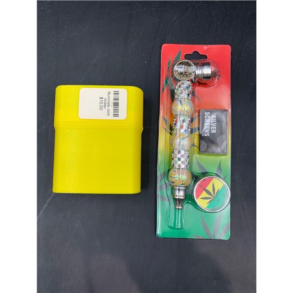 Small Pipe and Carrying Case