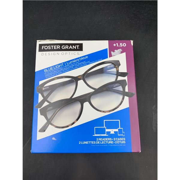 Foster Grant Reader Glasses (2 x 1.50)