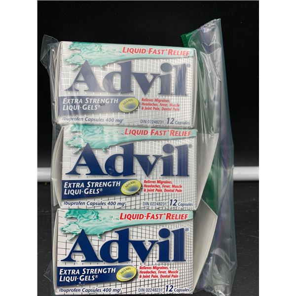 Advil Extra Strength Caplets (3 x 12)