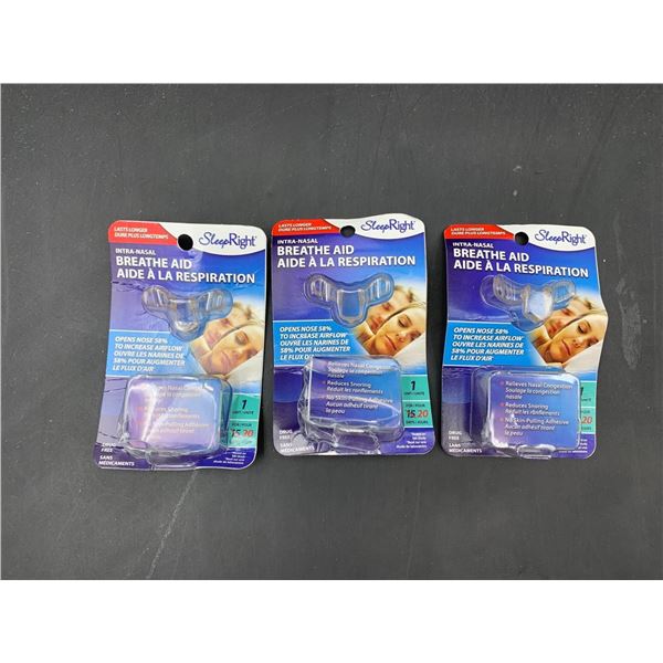 Sleep Right Intra-Nasal Breathe Aid (3ct)