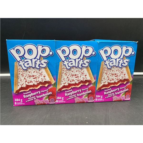 Pop Tarts Frosted Raspberry  (3 x 8)