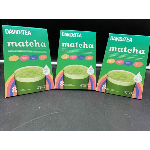 David's Tea Matcha Drink Mix (3 x 78g)