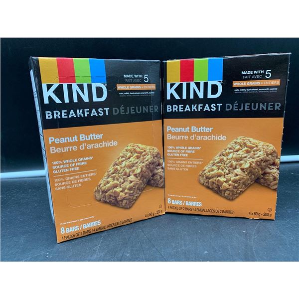 Kind Breakfast Peanut Butter Bars (2 x 4 x 50g)