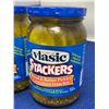 Image 2 : Vlasic Stackers Bread & Butter Pickles (3 x 500ml)