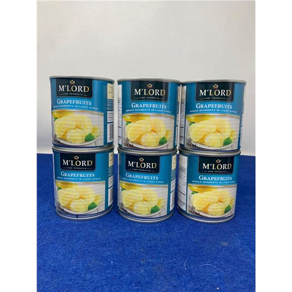 M'Lord Grapefruits in Light Syrup (6 x 284ml)