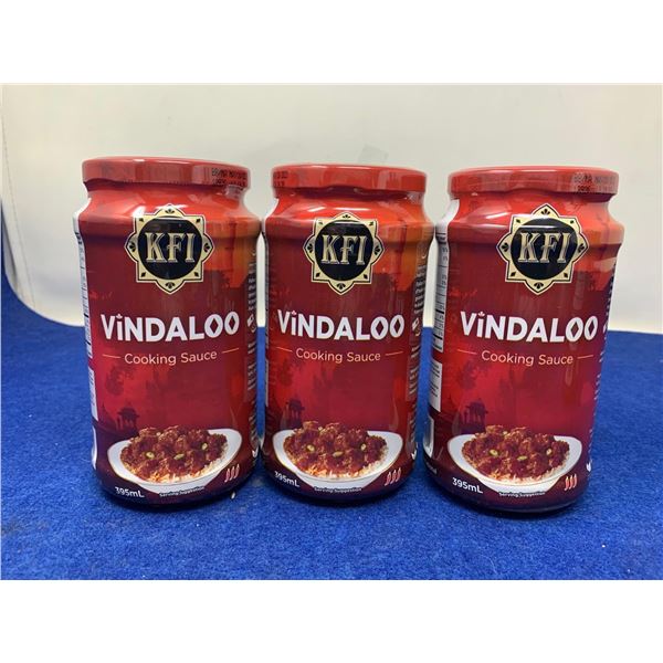 KFI Vindaloo Cooking Sauce (3 x 395ml)