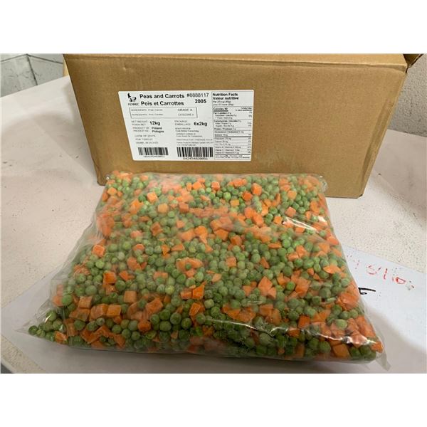 FROZEN - Fennec Peas & Carrots  12Kg