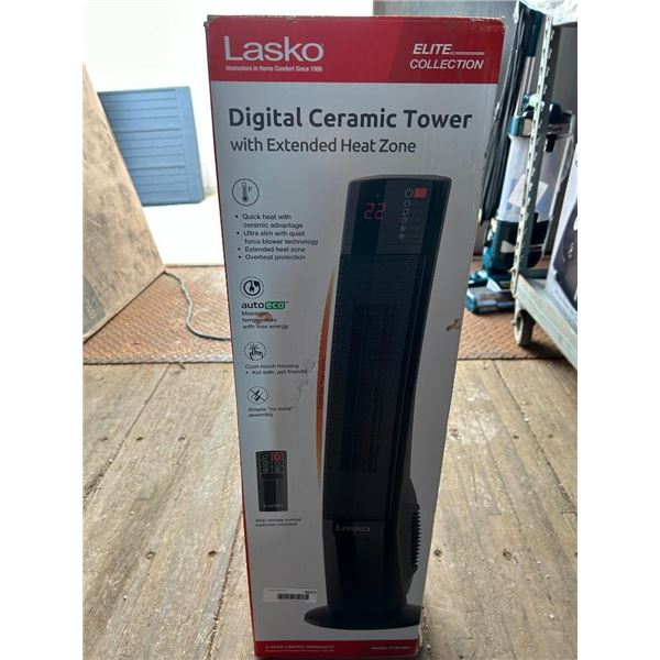 Lasko Digital Ceramic Tower With Extended Heat Zone