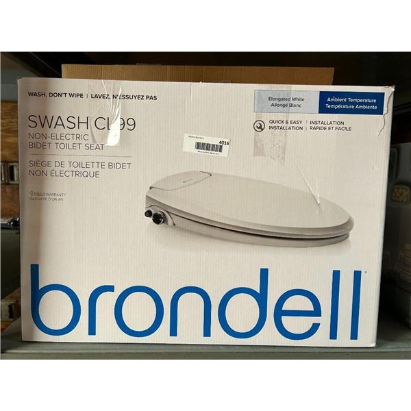 Brondell Swash CL99 Non Electric Bidet Toilet Seat